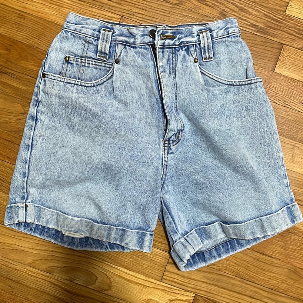 Bill Blass vintage jean shorts